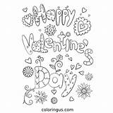 Cute Valentines Day Printable Coloring Page sketch template
