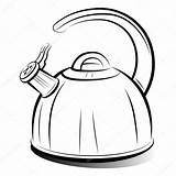 Tea Kettle Coloring Pages sketch template