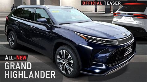 All-New Toyota Grand Highlander 2023 - OFFICIAL Teaser & Release Date ...