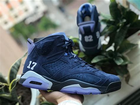 Air Jordan 6 Blue Suede 384664-112