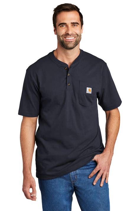 Buy Carhartt Short Sleeve Henley T-Shirt - Carhartt Online at Best price - MS