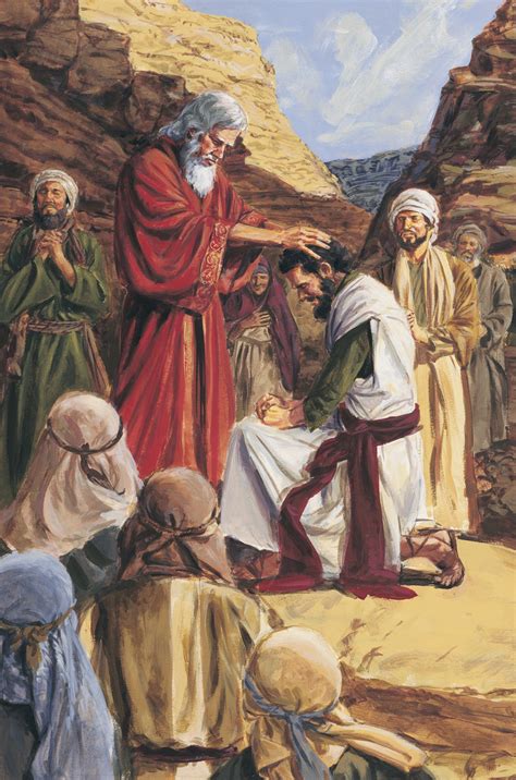 Moses Ordaining Joshua