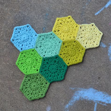 Crochet in Color: Hexagon Pattern