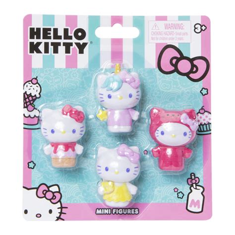 hello kitty® mini figures 4-pack | Five Below | let go & have fun