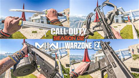 Modern Warfare 2 & Warzone 2 - All New Weapons - YouTube