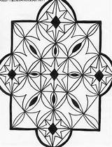 Kaleidoscope Coloring Pages – Free Printable Sheets  The Barn sketch template
