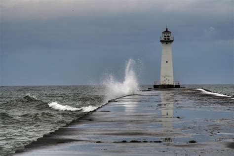 Sodus Point Lighthouse 4 | The lighthouse guarding the chann… | Flickr