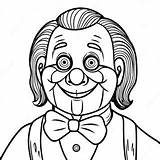 Billy The Puppet Coloring Page 65123 51541 sketch template