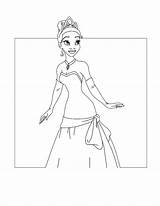 Princess Tiana Coloring Pages – Printable FREE sketch template