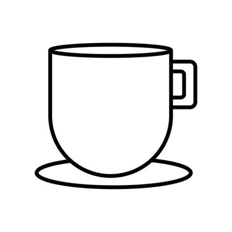 coffee mug icon 654361 Vector Art at Vecteezy