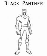 Marvel Black Panther Coloring Pages sketch template