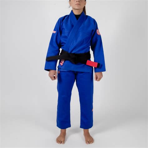 Red Label 2.0 Kid's Jiu Jitsu Gi ( Free White Belt ) - Blue – Maeda Brand
