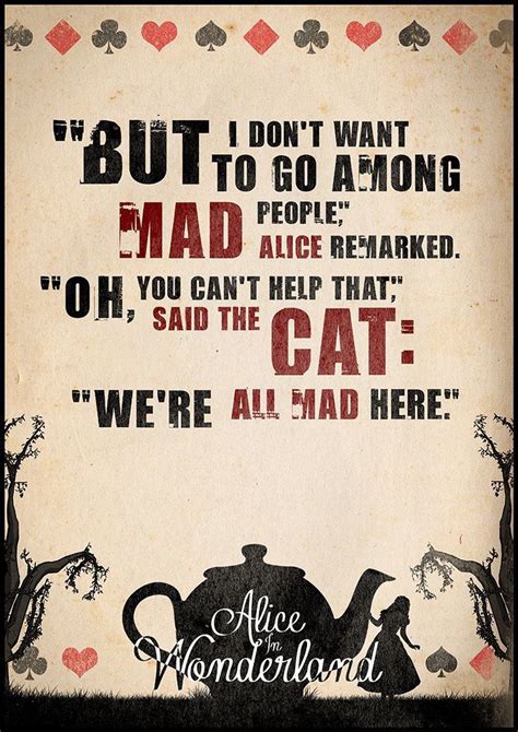 We Re All Mad Here Quote - ShortQuotes.cc