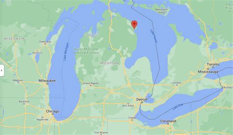 Map of Alpena, Michigan | Great Lakes Now