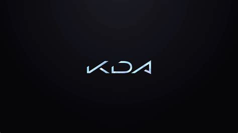 I wanted a Clean KDA Wallpaper : KDA