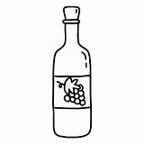 Wine Bottle Coloring Pages sketch template