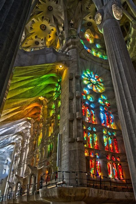 Inside Gaudis Universe. Sagrada Familia, Barcelona, Spain | Antoni ...