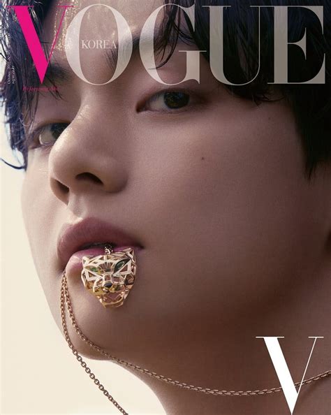 VOGUE KOREA, BTS’ten V’nin Yer Aldığı Ekim Sayısı İçin 3 Özel 'Sürpriz Kapak' Fotoğrafı Daha ...