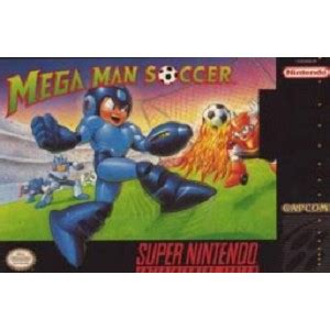 Mega Man Soccer SNES Super Nintendo