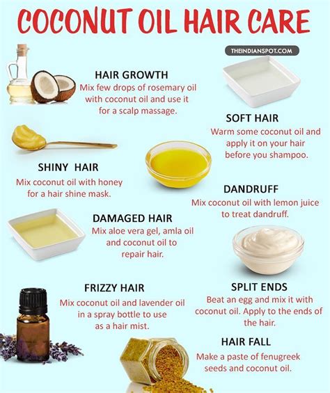 Use coconut oil as a natural way to help your hair grow longer, thicker, and faster. The ...