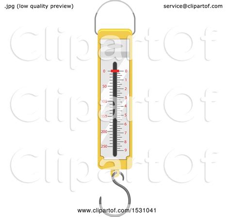 Clipart of a Measuring Tool - Royalty Free Vector Illustration by BNP Design Studio #1531041