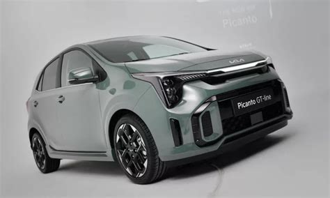 Leaked images showcase eye-catching 2023 Kia Picanto GT Line