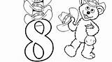 8 Coloring Sheet Number Pages Twisty Noodle sketch template