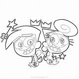 Fairly Oddparents Poof Coloring sketch template