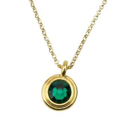 May Birthstone Necklace - Sisco + Berluti