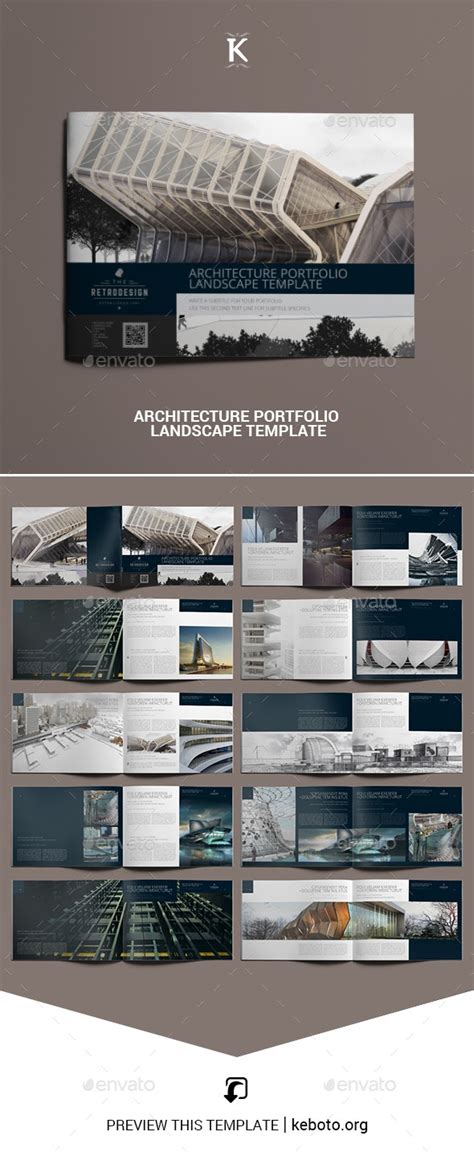 Landscape Architecture Portfolio Templates