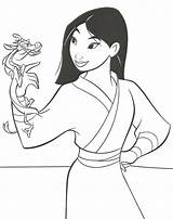 Disney Princess Mulan Coloring Pages Free Printable sketch template
