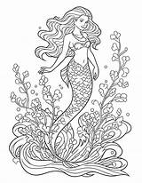 Mermaids 42 mermaid coloring pages For Children And Adults Free Download sketch template