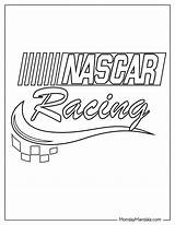 18 NASCAR Coloring Pages Free PDF Printables sketch template