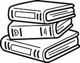 Premium Vector  A Of stacks Books In Black And White coloring sketch template