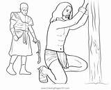 Journey To The Cross Coloring Page For Kids  Free Feast Of sketch template