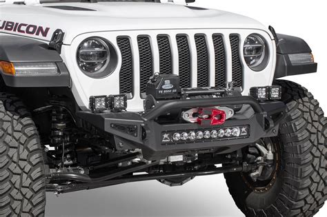 ADD Offroad F964902080103 Rock Fighter Front Winch Bumper for 18-21 Jeep Wrangler JL & Gladiator ...