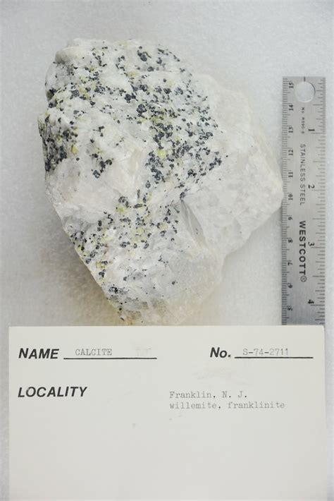 Calcite with Willemite and Franklinite | Franklin New Jersey… | Flickr
