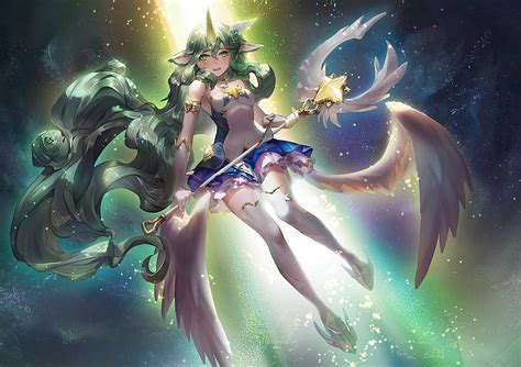 HD wallpaper: Soraka (League of Legends), Star Guardian Soraka, water, sea | Wallpaper Flare