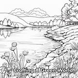 Nature Coloring Pages For Adults  Free & Printable sketch template