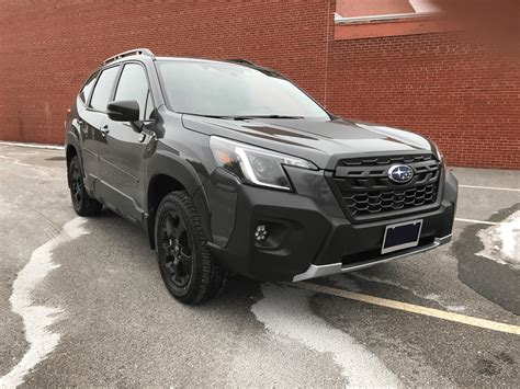 My first Subaru! The lifted Forester! It was just sitting on the lot ...