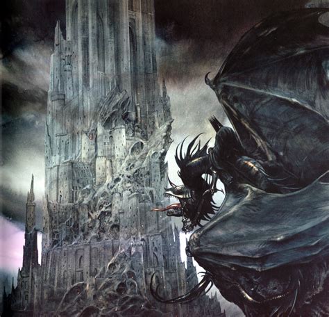 The Art of Lord Of The Rings by John Howe | Tolkien art, Tolkien artwork, Witch king of angmar