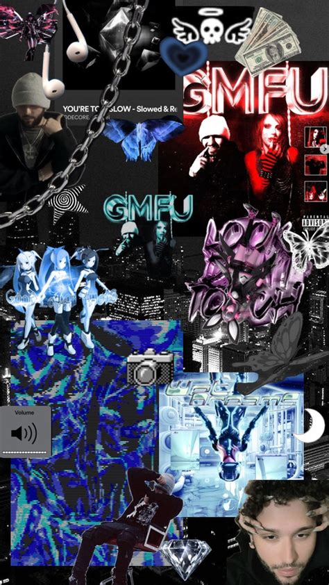 #odetari #music #vibes #blue #dark #gmfu | Y2k wallpaper, Y2k wallpaper ...