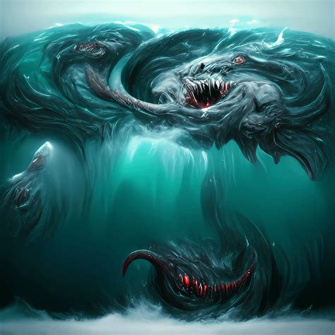 Charybdis- a sea monster whose inhalations formed a deadly whirlpool : r/GreekMythology