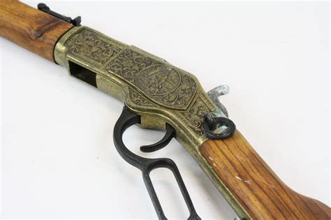 Toy Gun modelled as a Winchester repeater Rifle