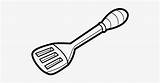 Spatula Coloring Page  600x470 PNG Download PNGkit sketch template