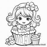 Cute Girly Coloring Pages  Free & Printable sketch template
