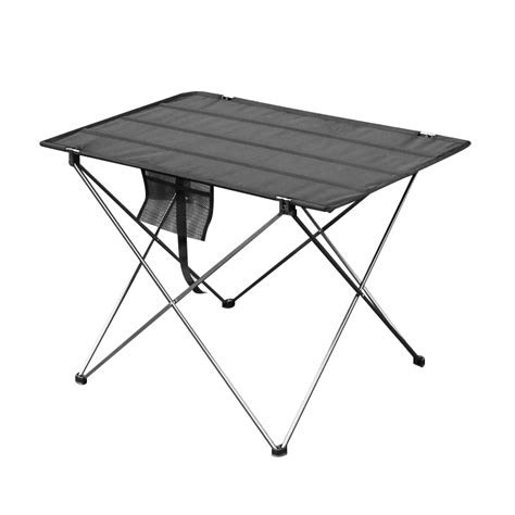 Portable Foldable Table Camping Outdoor Furniture Computer Bed Tables Picnic 6061 Aluminium ...