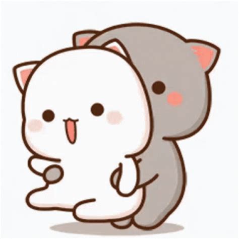 Kawaii Cute Cat Gif Animated No Background Logo - IMAGESEE