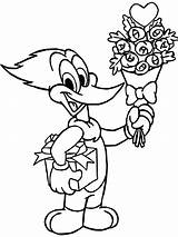 Woody Woodpecker Coloring Pages Winnie Morning Saturday Kids Colouring  sketch template
