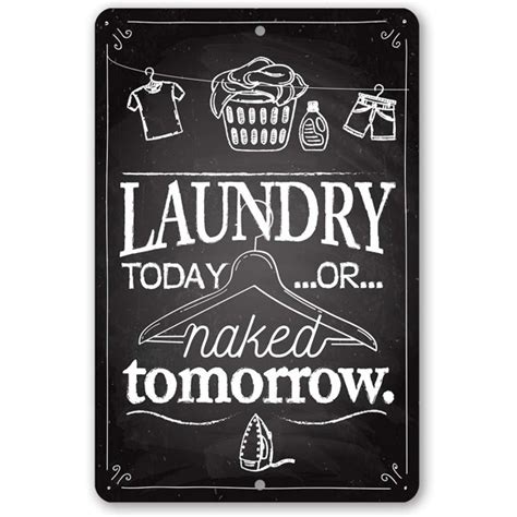 Funny Laundry Room Signs